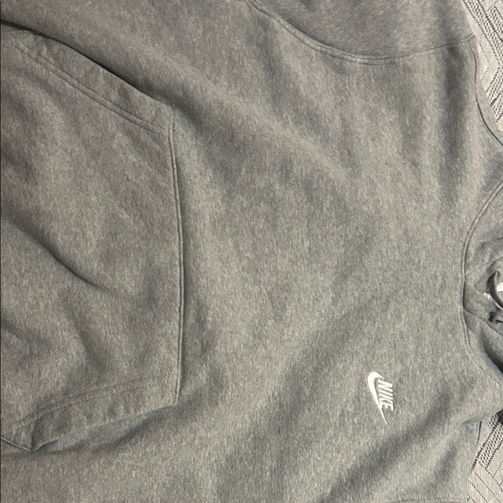 Nike Heather Gray Pullover Hoodie